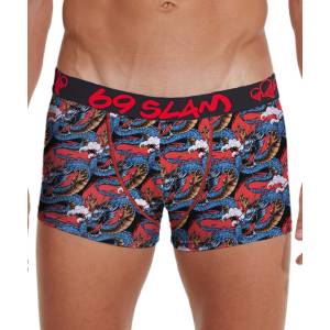 69slam Мъжки боксерки 69SLAM hip bamboo moon dragon red 69slam | Mnogotsveten | МЪЖЕ | M