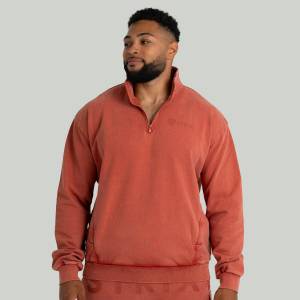 GymBeam STRIX Суичър Washed Taupe XL