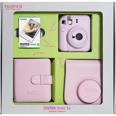 Fujifilm Instax Mini 12 Bundle Box Blossom Pink