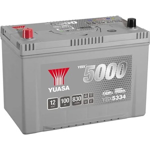 YUASA 100Ah 830A left+ (YBX5334)