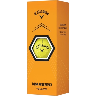 Callaway Warbird 23 2-plášťové yellow (žluté) 3 ks