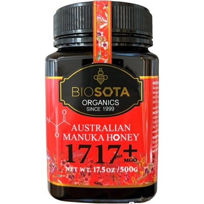 Biosota organics Manuka med MGO 1717+ NPA 31+ 500 g
