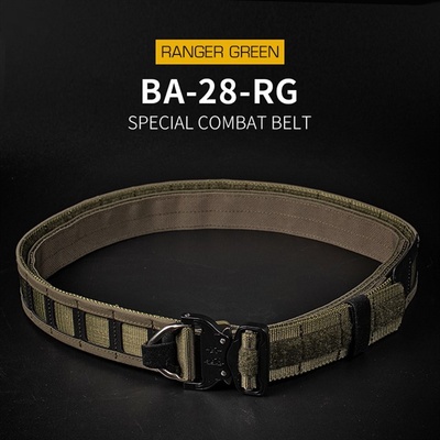 Opasok Wosport Střelecký Special Ops s Molle vazbou Ranger Green