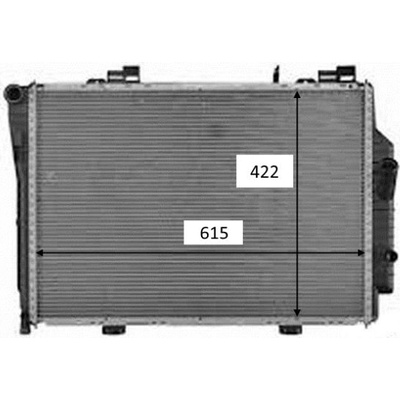 Chladič motora NRF 58489