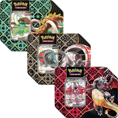 Pokémon TCG Paldean Fates Premium Tin – Zboží Dáma