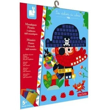 Image 1 of Janod - Творчески комплект - Мозайка с пирати (J07897)