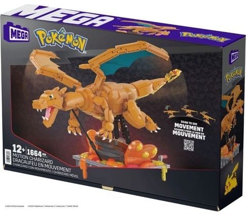Pokémon Mega Construx Motion Charizard