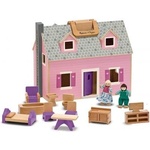 Melissa & Doug - Дървена къща за кукли (13701)