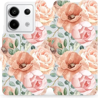 Mobiwear - Xiaomi Redmi Note 13 Pro 5G / Poco X6 5G - MP02S Pastelové květy
