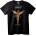 NOONEBRAND Тениска Nirvana В Утробата - M, Black