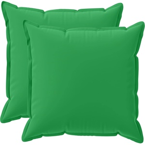 vidaXL Калъфка за възглавница 2 бр. HOUTEN Зелено 70 x 70 cm Полиестер (921419)