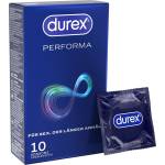 Durex Performa - презервативи с удължено действие - 10 броя - desirel