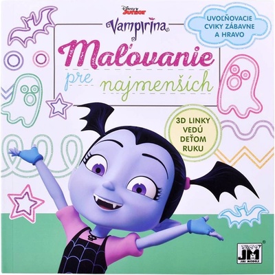 Omaľovánka JM pre najmenších Vampirína