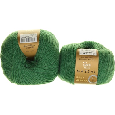 Gazzal Baby Alpaca 46034 zelená