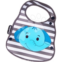 Bryndák pro děti a držák na láhev Slon Baby Bib & Bottle Holder toTs-smarTrike modrý