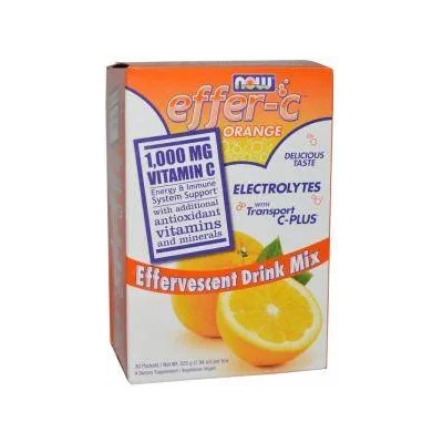 Ефер-Ц - EFFER-C Orange - 30 сашета - NOW FOODS, NF0613