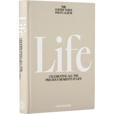 Fotoalbum LIFE, béžová, Printworks