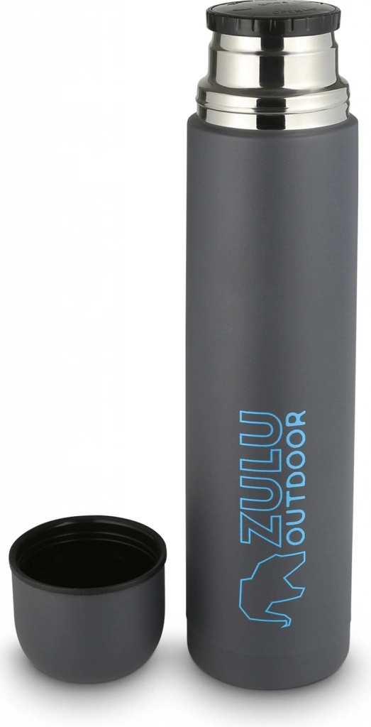 Zulu Termoska Vacuum Flask šedá / modrá 1 l