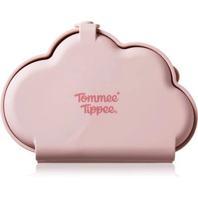 Tommee Tippee EasiStick Silicone Foldable Plate кутия за закуска 4m+ Pink