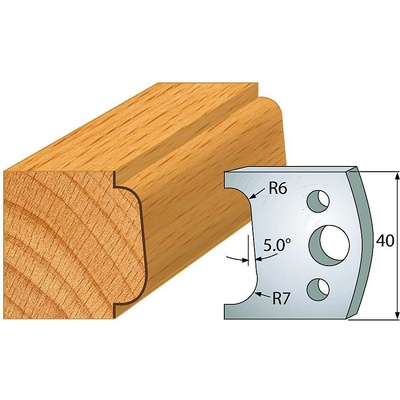 IGM Professional IGM Profil 002 - pár nožov 40x4mm SP F026-002