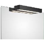 DECOR WALTHER Лампа над огледалото Box Clip On LED 2700K 40 см черен мат (0420360)