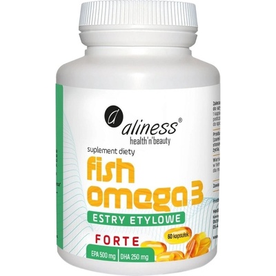 Aliness Fish Omega 3 Forte Esters 500/250 mg 60 kapsúl