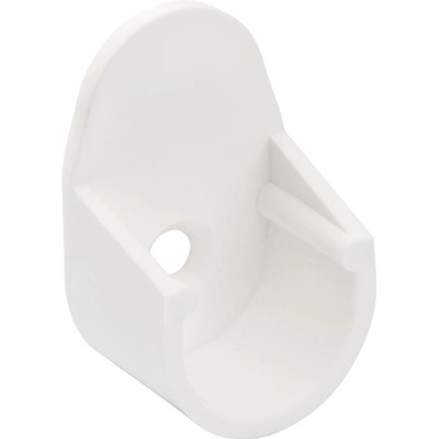 Walteco Držák šatní tyče průměr 18 mm plast bílý Množství 2 ks 92185 – Zbozi.Blesk.cz