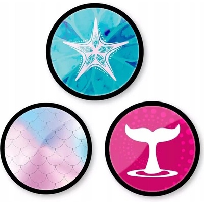 Nikidom Roller Pins súprava odznakov mermaid