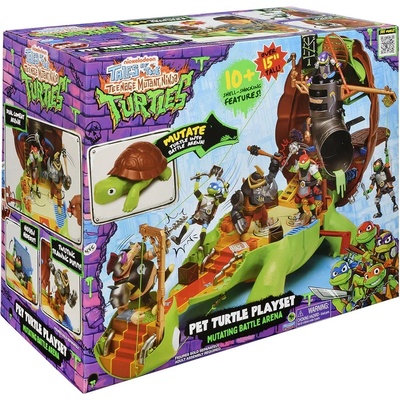 Playmates Toys Детска играчка Playmates TMNT - Убежище Гигантска костенурка, без фигури (84384Е2)