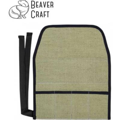 Калъф за длета, 4 бр текстилен / BeaverCraft TR4 / (BVRC TR4)