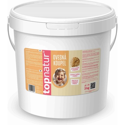Topnatur Ovesná koupel 3 kg
