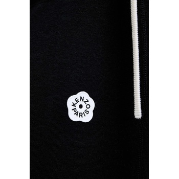 Kenzo Панталон с вълна Kenzo в черно с широка каройка, с висока талия FF62PA6003LF (FF62PA6003LF)