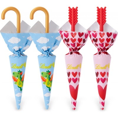 Lindt Čokoládový deštník Dino Love 4 x 13,5 g