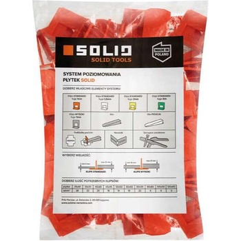 Solid 101008 Spony SOLID leveling 2mm-400+40ks