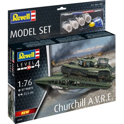 Revell Churchill A.V.R.E. Model Set 1:76