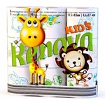Renova Kids тоалетна хартия 2 пластова 9 ролки