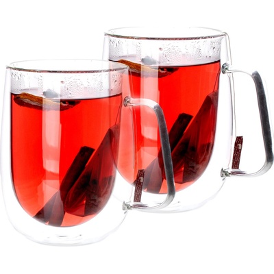 Kondela Termo šálka 2 x Hotcolder Typ 26 priehľadná 480 ml