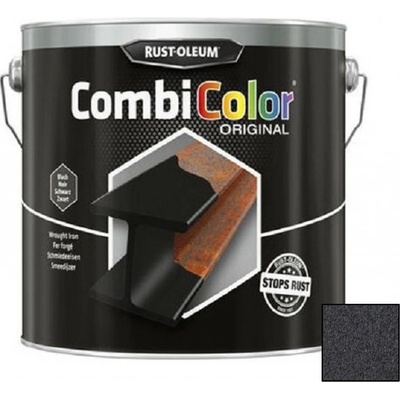 Rust-Oleum Kovářská černá barva CombiColor Wrought Iron BLACK černá 0,75L