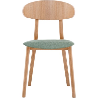 Paged Lof A-4232 Seat Uph Back Wood buk morený / látka kat. 1