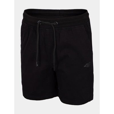 4F HJL22 JSKMC001 DEEP BLACK detské kraťasy