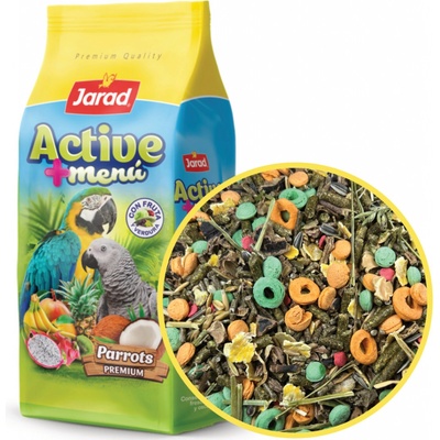 Jarad Active+ Velký Papoušek 2 x 600 g