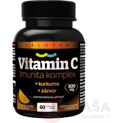 Salutem Vitamín C 500 mg Imunita komplex 60 kapsúl