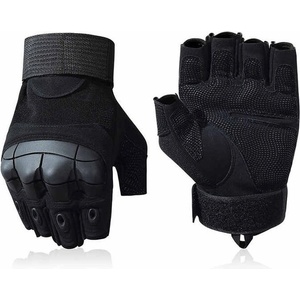 DRAGOWA Tactical Тактически ръкавици Adler къси, черни (DRG077.Black)