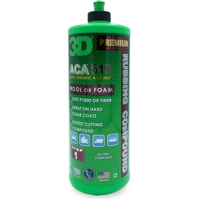 3D ACA 510 PREMIUM RUBBING COMPOUND 946 ml