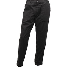 Regatta Pánské zateplené pracovní kalhoty TRJ331 Černá