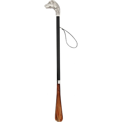 Dřevěná obouvací lžíce na boty CC PES, psí hlava