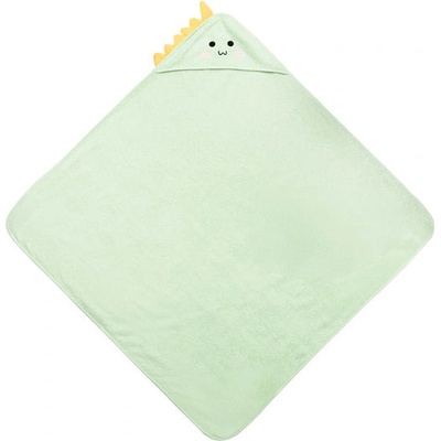 Sensillo Бебешка Хавлия С Качулка 100X100 См Динозавър Мента Sensillo (SILLO-30565)