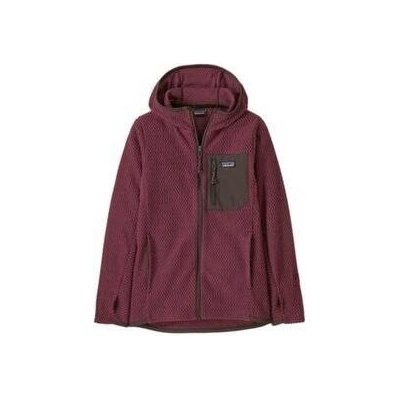 Patagonia R1 Air Full-Zip Hoody Kid´s Berry Fig fialová