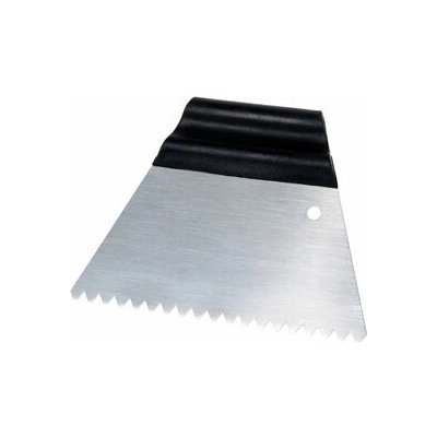 Špachtľa Kubala, plast, oceľ, zub 3mm, 180mm