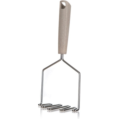 Šťouchadlo na brambory 25x12cm NATURAL nerez/PP – Zboží Dáma